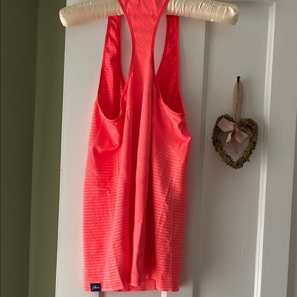 J. Crew Neon Orange Racerback Tank - Picture 3 of 3